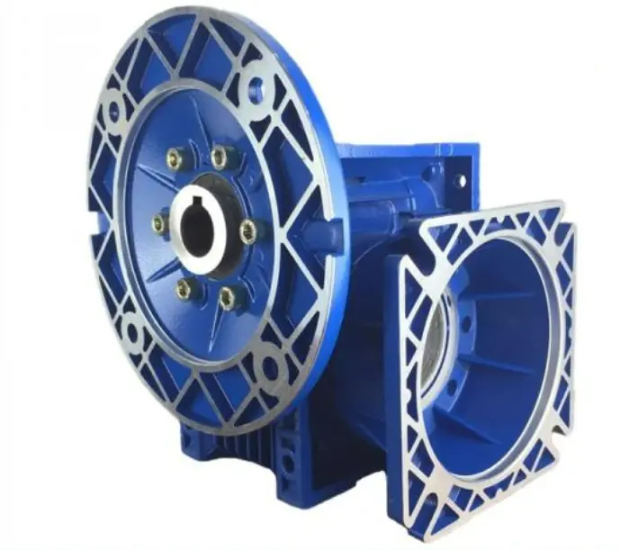 Manufacturer for Reducer Gearbox – NMRV63 hollow shaft output, F2 output flange worm-gear reductor with IEC standard motor flange – Devo Gear