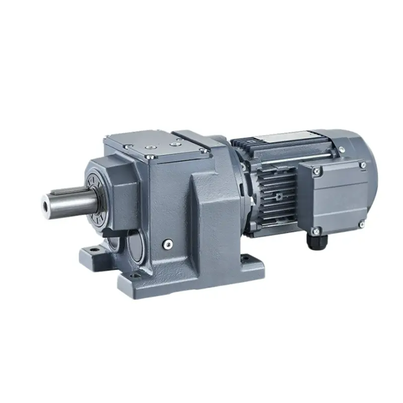 DEVO R RF RX series hard tooth surface R37 helical gear reducer gearbox for 1.5kw  motor