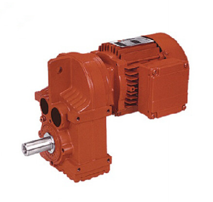 OEM Manufacturer Cycloidal Gearbox – DEVO F Series F47  parallel shaft helical gear reductor with 22kw motor – Devo Gear