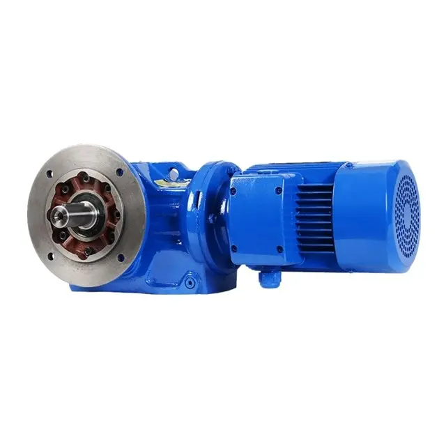 R/S/K/F series hard tooth surface helical gear speed reducer  KF67 gear motor for packaging industries