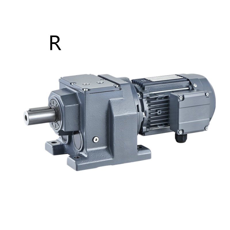 Jiangsu DEVO R series helical speed reducers for electric motors