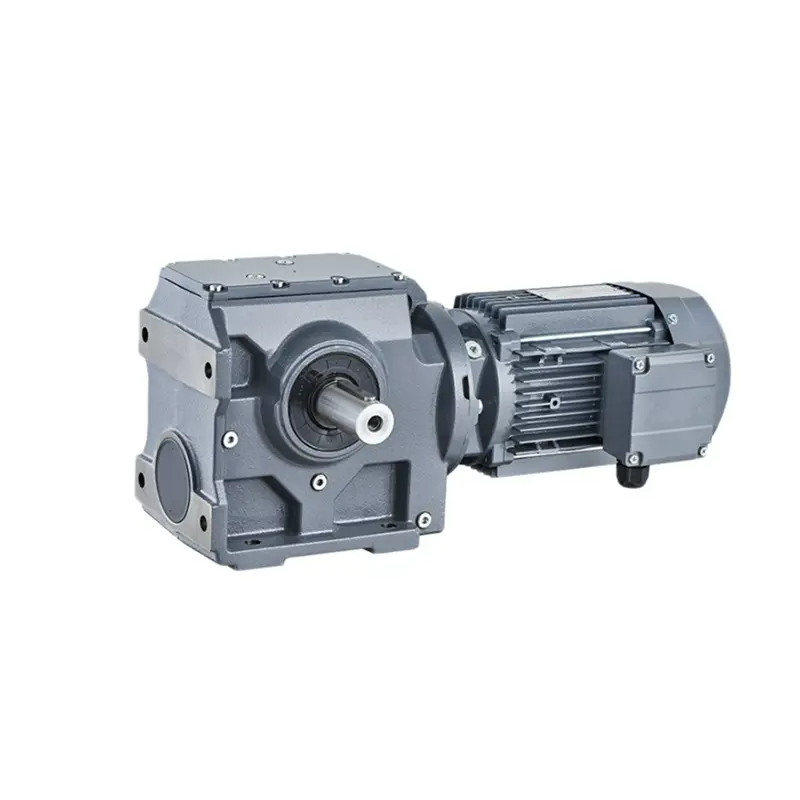 Fixed Competitive Price Gearbox Transmission – Cheap and High Quality S Series S97 Helical Worm Gearing Arrangement for  electronic industry – Devo Gear