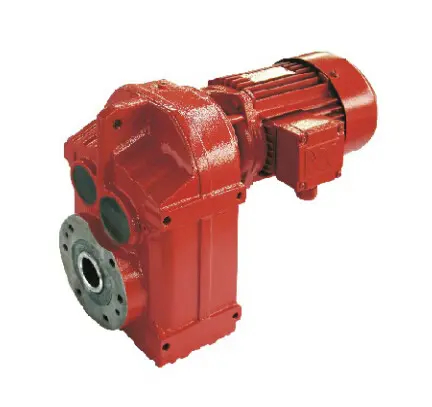 Manufactur standard Worm Gearbox – F/FA/FF/FAF Series FAF127  parallel shaft helical gear reductor with 5HP motor – Devo Gear