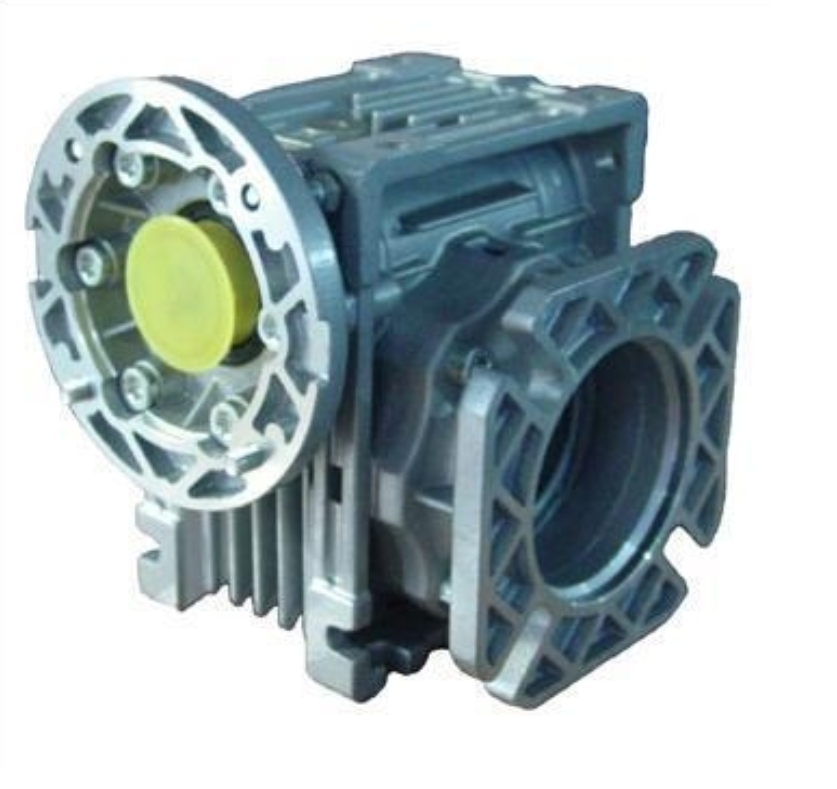 NMRV50 hollow shaft, F2 output flange worm-gear gearbox with IEC standard motor flange