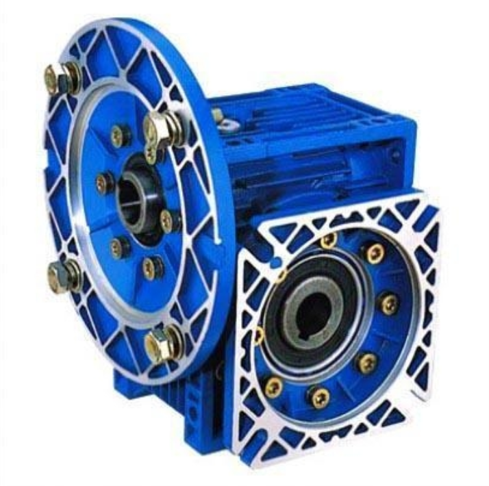 NMRV90 hollow shaft, F2 output flange worm-gear gearbox with IEC standard motor flange