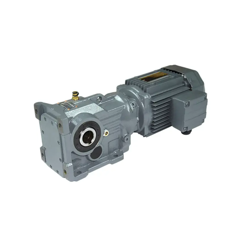 Short Lead Time for 48v Dc Motor – 2019 Newest S Series gearbox  DEVO  SA47 Helical Worm Gear Reductor – Devo Gear