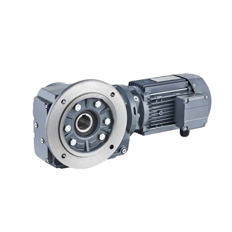 High quality flange mounted  K series hard tooth surface KAF77 helical bevel gearbox motor for mining industry