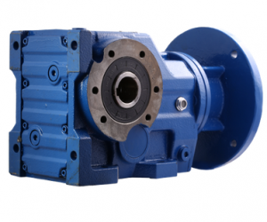 K Series Right Angle Helical-bevel Gearbox K77 Foot Mounted Solid Output Shaft For Centrifugal Compressor | Jiangsu Devo Gear